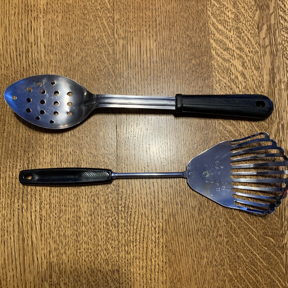 Lot Of 2 Vintage Foley Kitchamajig‎ Slotted Spoon Volrath Spoon